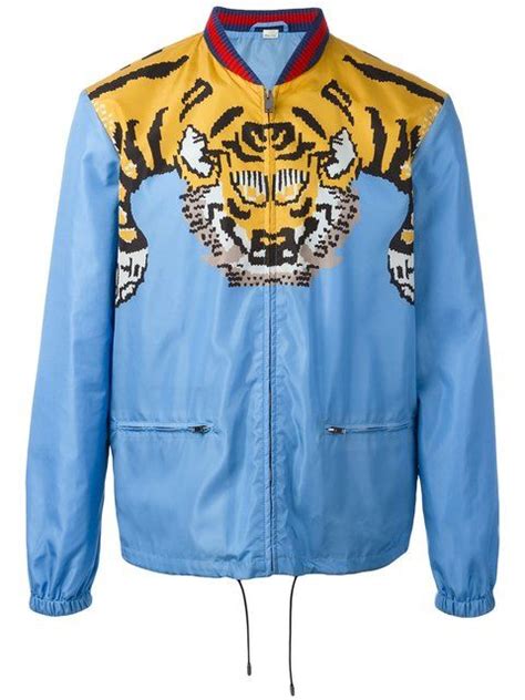 gucci nyc bomber jacket|Gucci bomber jacket tiger.